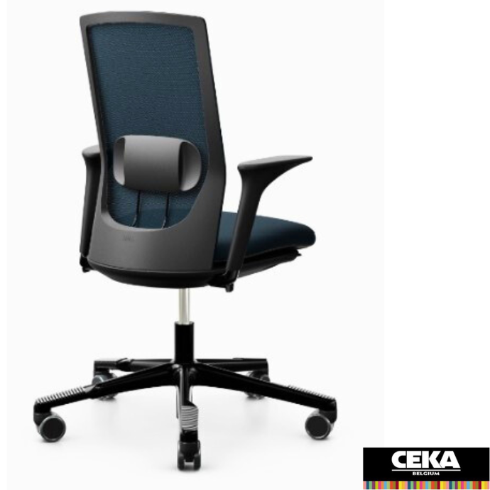 Chaise ergonomique support lombaire noire HAG FUTU Mesh