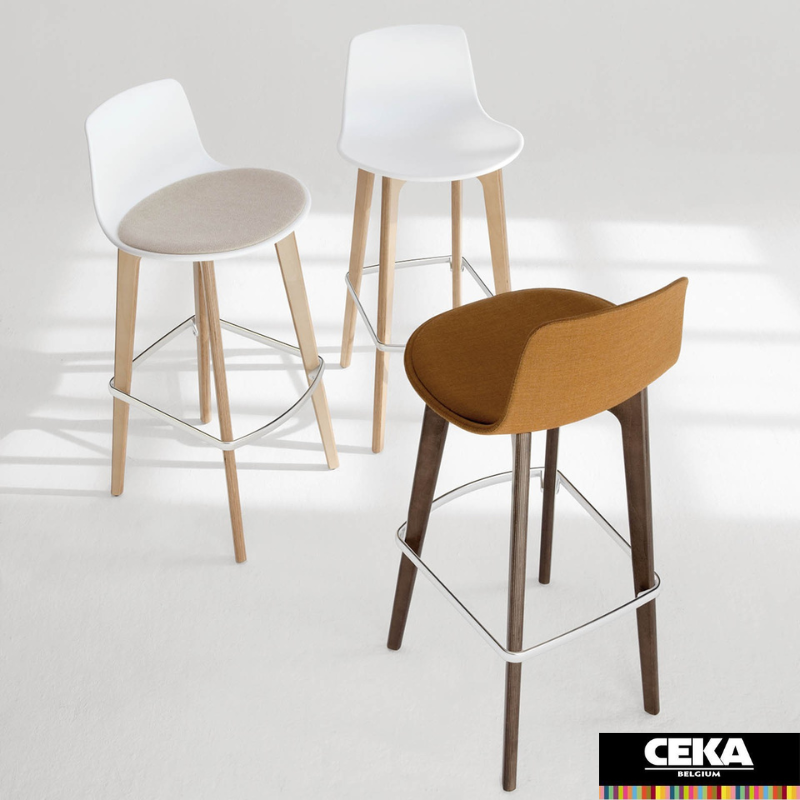tabouret Lottus Stool Wood