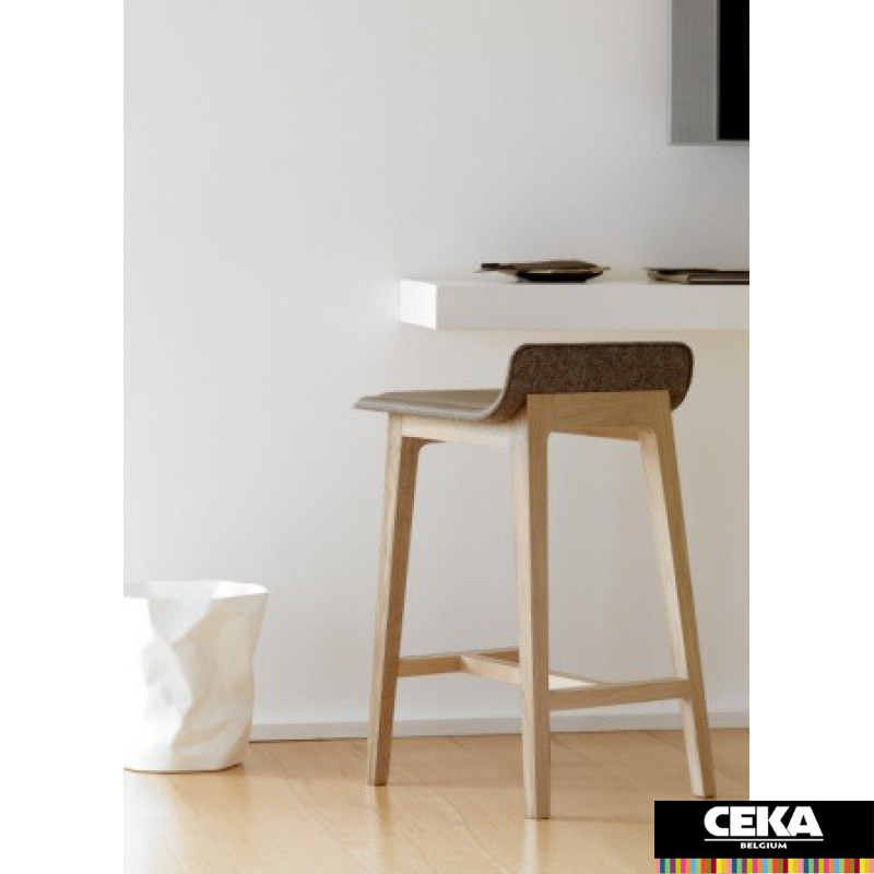 tabouret Laia alki bas moyen haut pieds bois