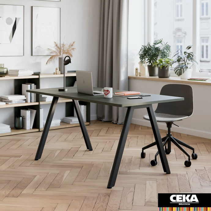 bureau slide de renz ahuteur fixe pied V pieds U pieds A ajustables en hauteur