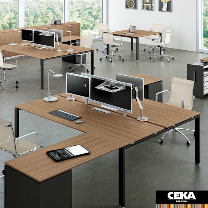 bureau glider combinaison en L bench