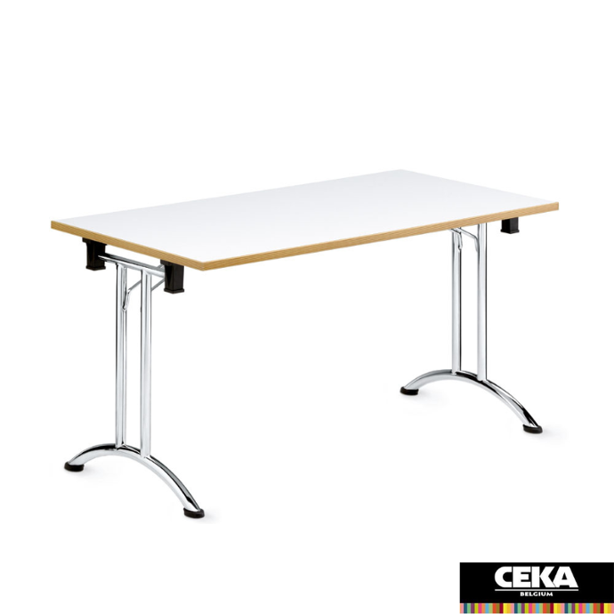 table réunion pieds pliants empilable