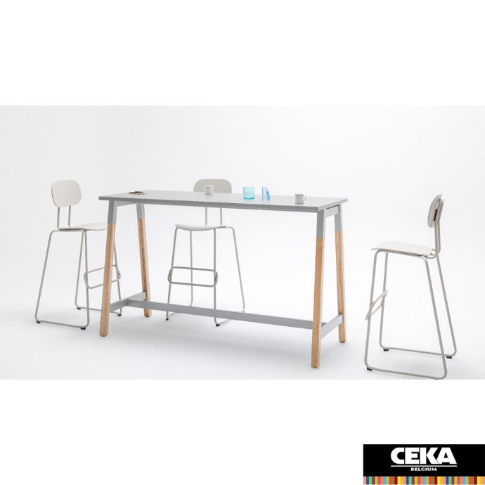 table haute ogi wood pieds bois
