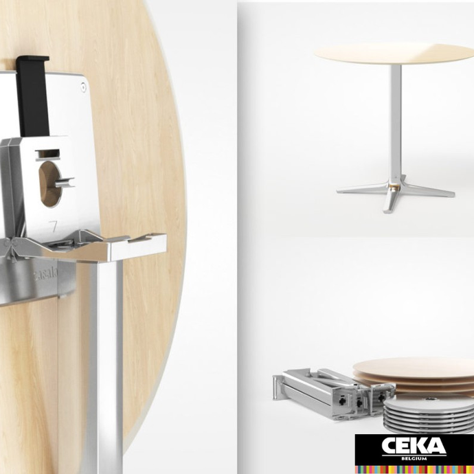 table cafétéria blender casala pieds interchangeable démontable polyvalence