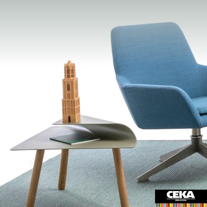 table basse d'appoint nivo casala 3 pieds bois