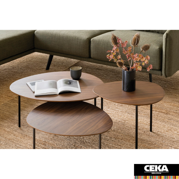 table basse d'appoint gigogne 3 hauteurs