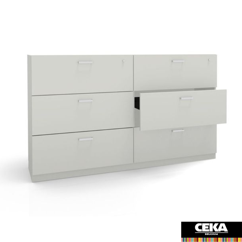 armoire solutions de classement combinéo ceka tiroirs dossiers suspendus rangement 