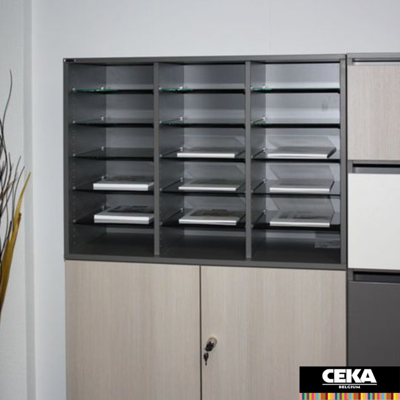 armoire solutions de classement combinéo cekacassier de tri postal étagère ouverte