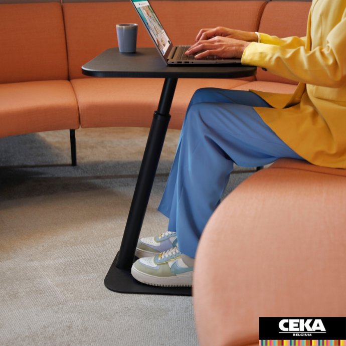 table basse d'appoint bento dataflex ajustable ordinateur café
