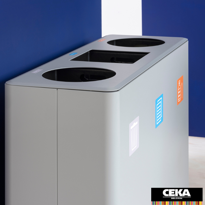 Accessoires de tri, modules de poubelles et corbeilles de tri dunck van esch