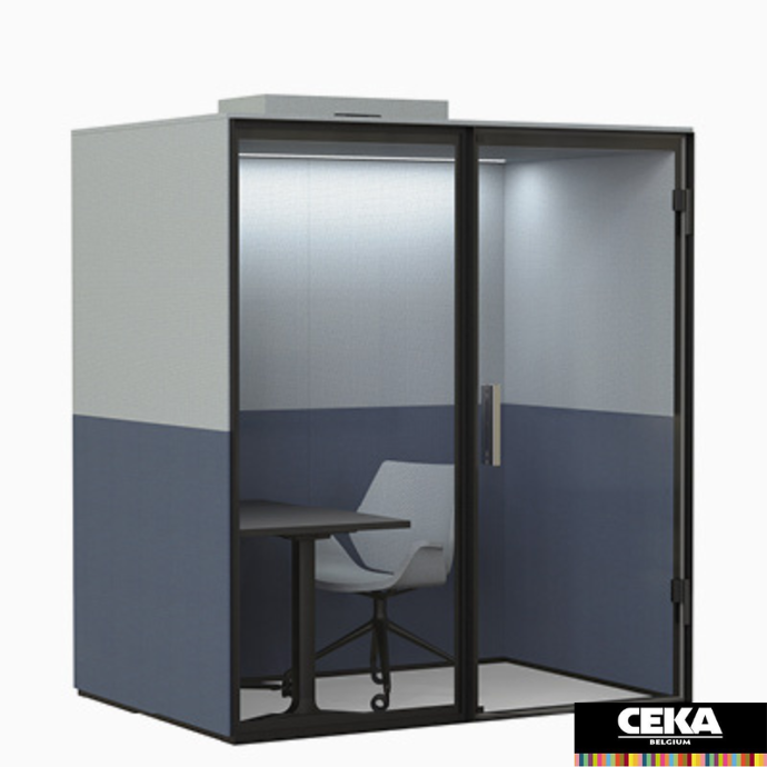 Cabine acoustique boston work booth casala tissu