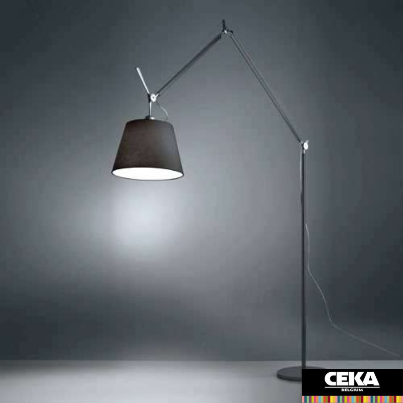 lampes de bureau luminaire suspension tolomeo floor noir
