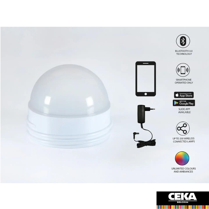 Mobilier accessoire extérieur caddy light kit lumineux slide