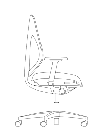 GIROFLEX 353 Fauteuil pivotant (GIR) stock action