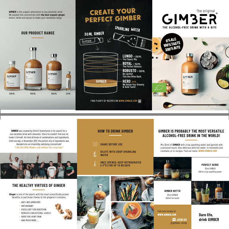 POS GIMBER N°1 BASIC Triplet - enveloppe 12-pack